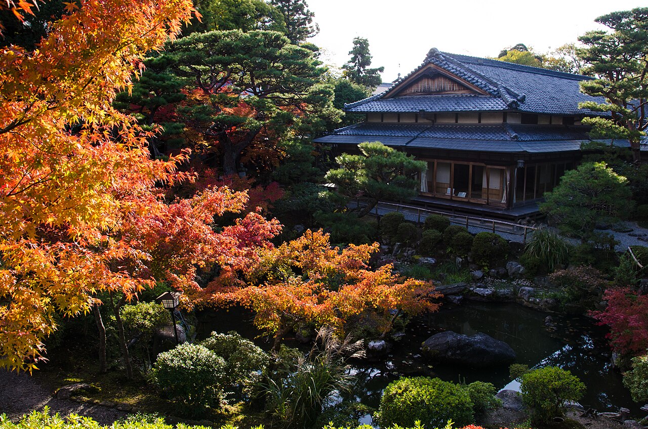 吉城園の庭園と建築