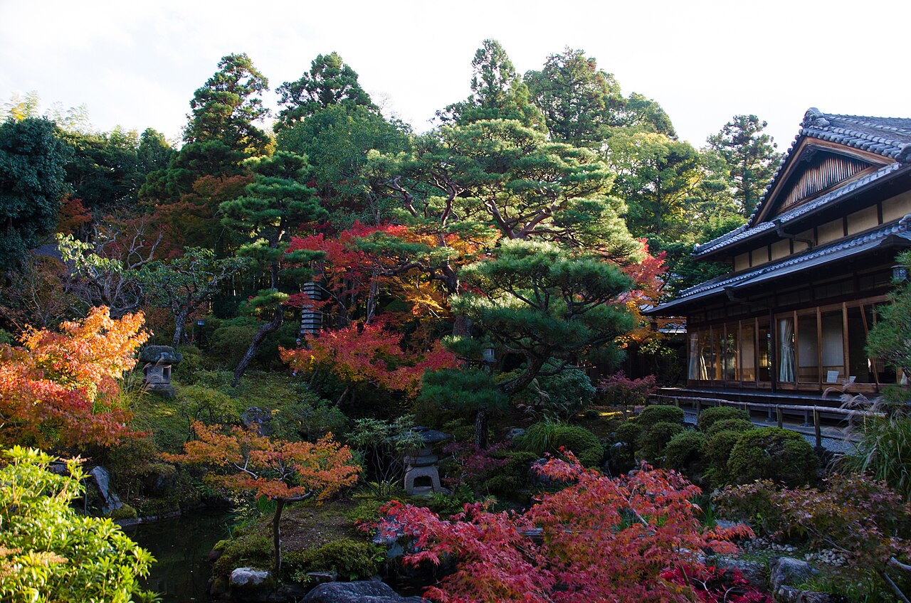 吉城園の庭園と建築