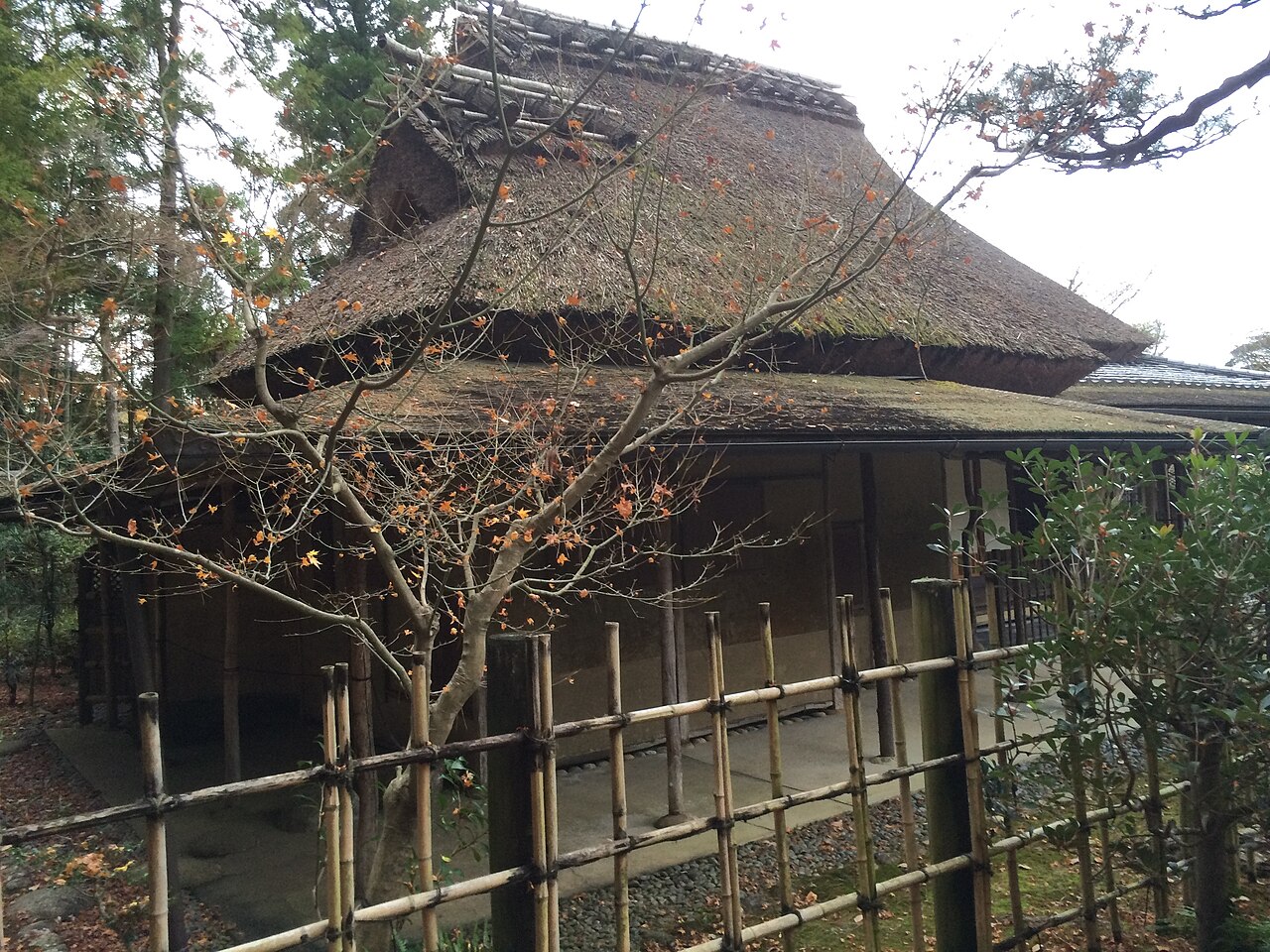 吉城園の茶室