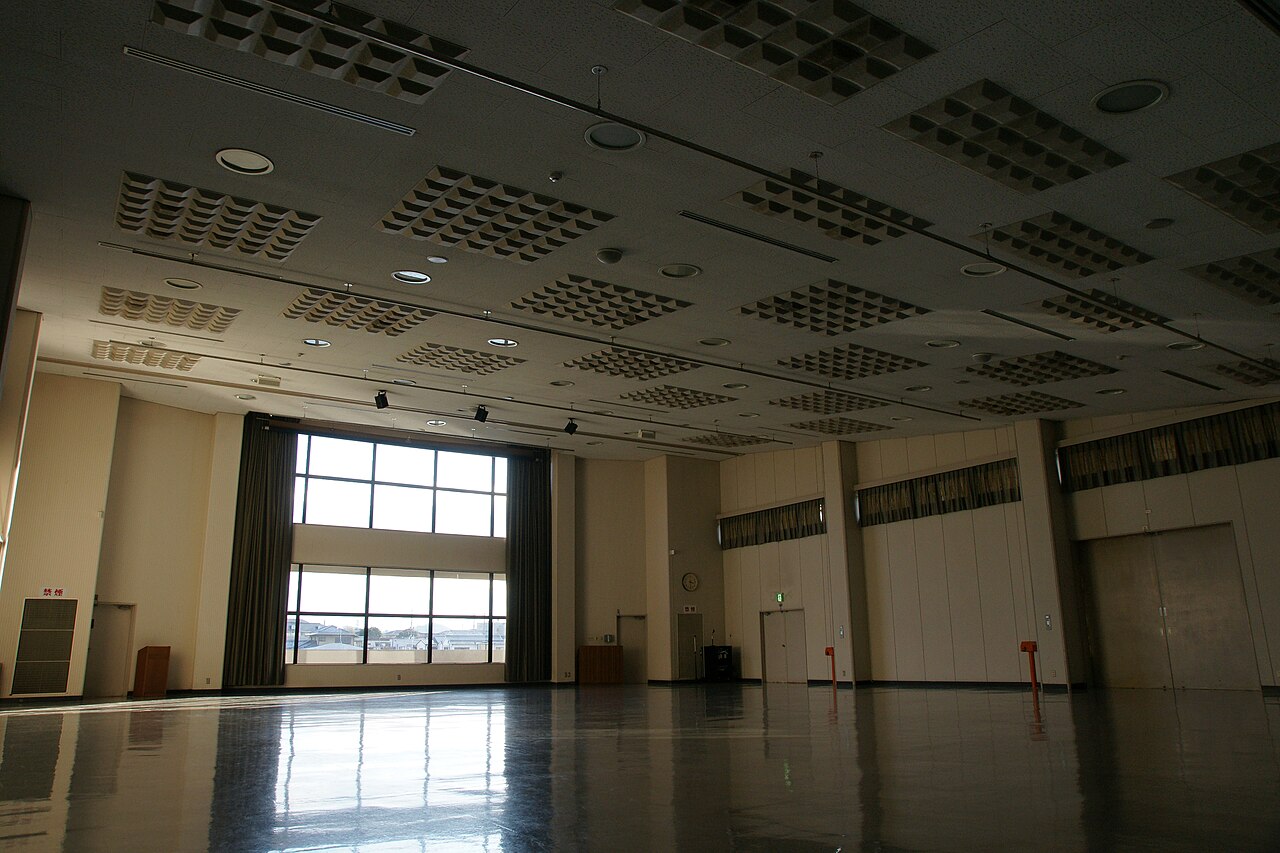 小野市伝統産業会館のホール