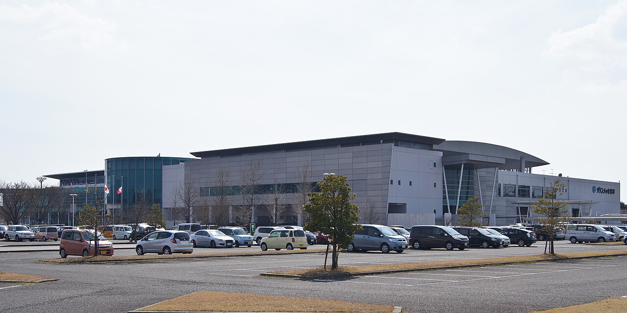 熊本産業展示場グランメッセ熊本の外観