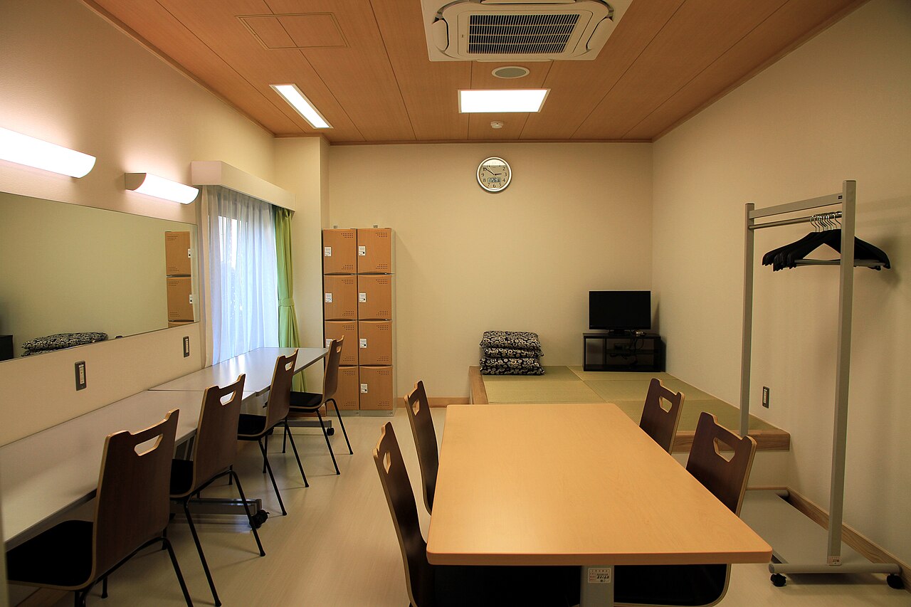 上尾市コミュニティセンターの楽屋