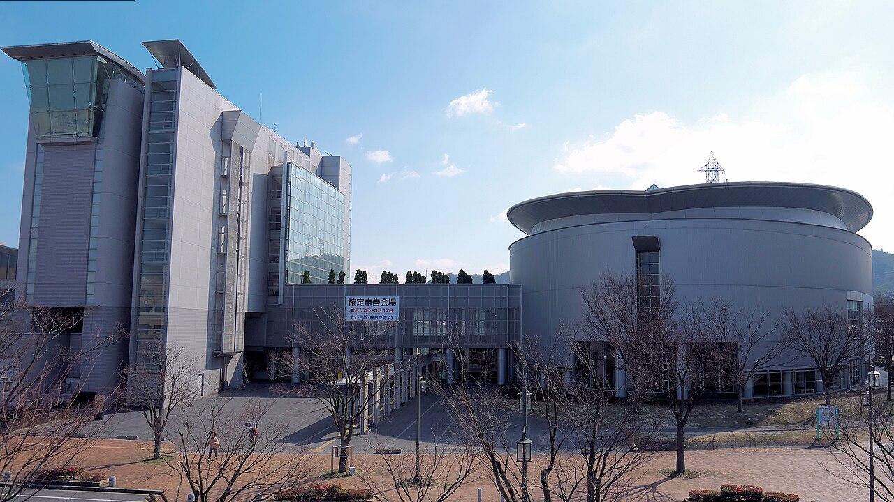米子コンベンションセンターの全景