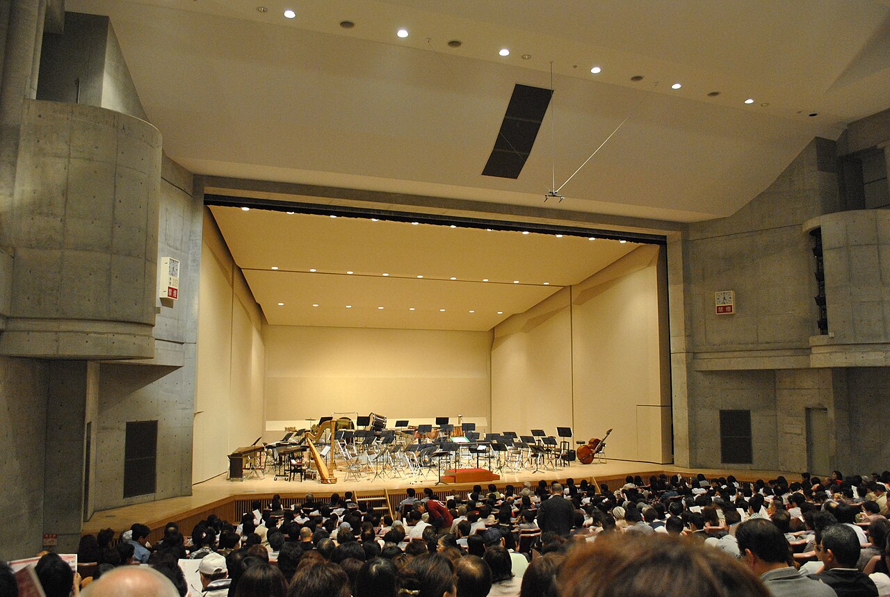 矢吹町文化センターのホールで行われた演奏会