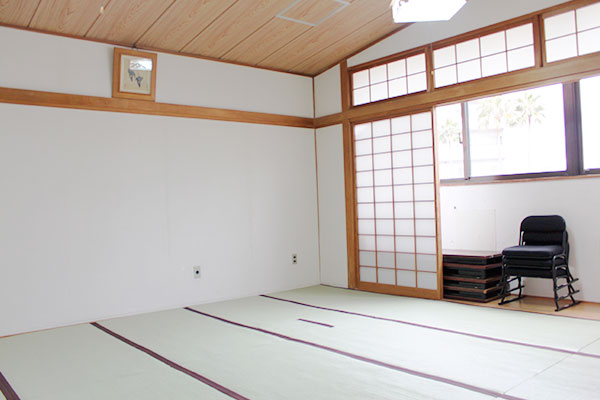 高洲コミュニティセンターの和室