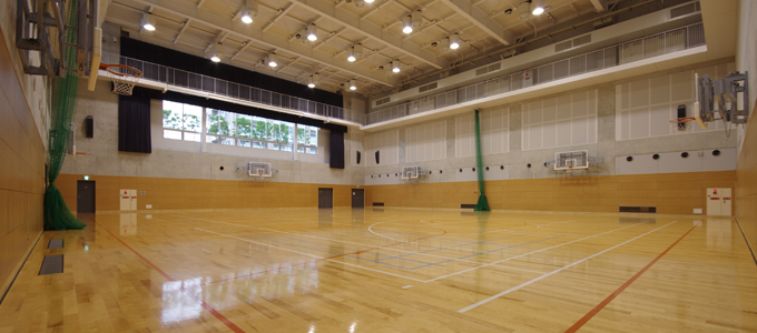 西部地域交流センター（さいとぴあ）の体育館