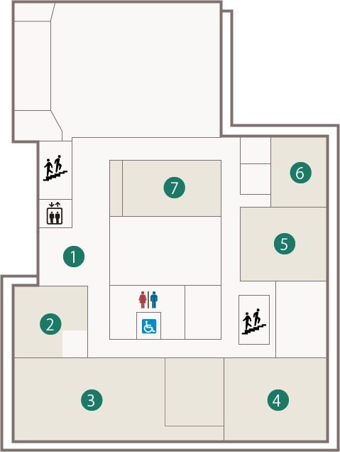 安城市総合福祉センター 館内平面図3