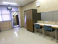 アスピアやましろ 控室