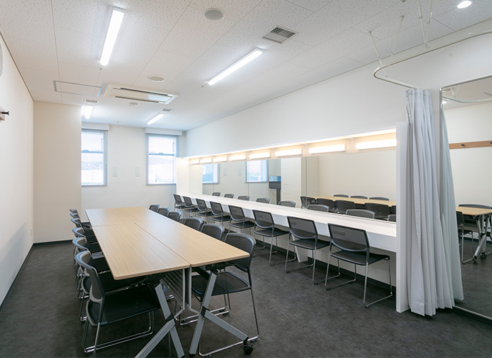 キセラ川西プラザ 楽屋
